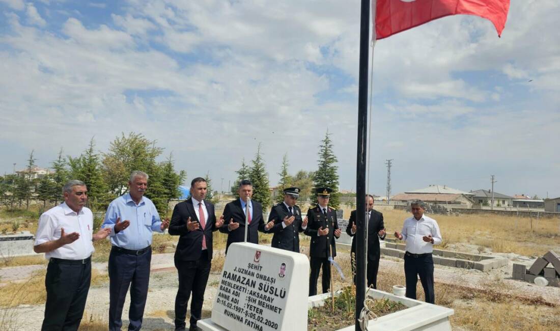 Sultanhanı Kaymakamı Bilal Göksun, Belediye Başkanı Fahri Solak, ilçe kurum