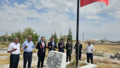 Sultanhanı Kaymakamı Bilal Göksun, Belediye Başkanı Fahri Solak, ilçe kurum