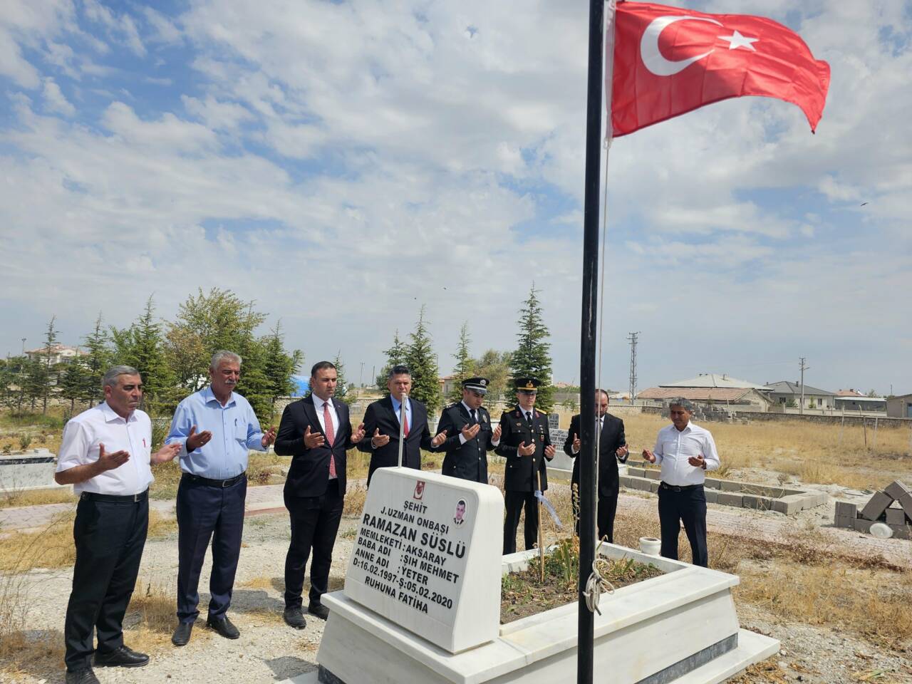 Sultanhanı Kaymakamı Bilal Göksun, Belediye Başkanı Fahri Solak, ilçe kurum