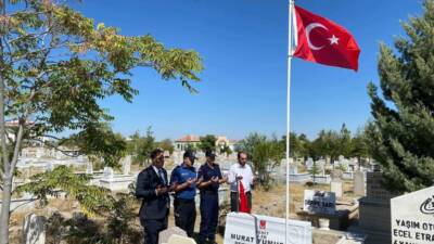 Sultanhanı Kaymakam Bilal Göksun, şehadet yıl dönümü olması sebebiyle Şehit