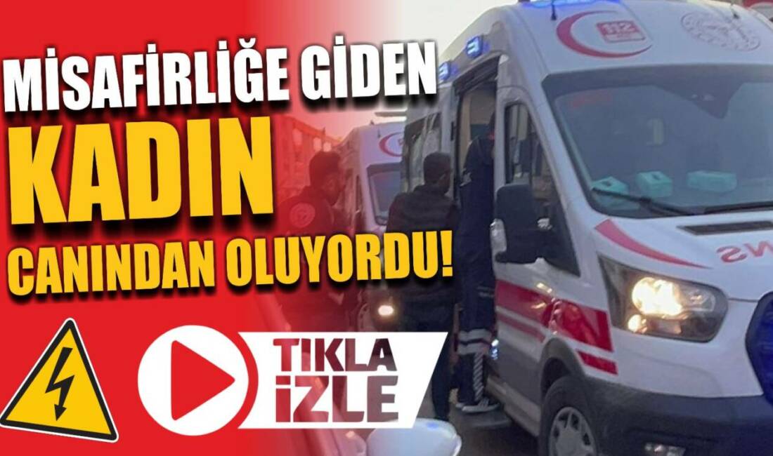 Aksaray Kurtuluş Mahallesi’nde misafirliğe giden kadın elektrik akımına kapılarak yaralandı.