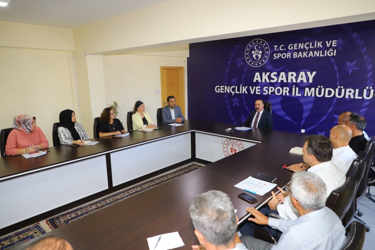 Aksaray Gençlik ve Spor İl Müdürü Aslan Yıldız, yeni eğitim-öğretim