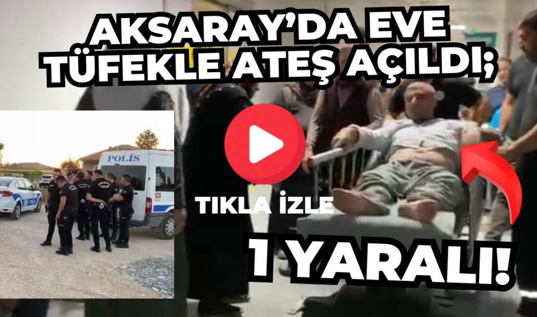 Yeni Sanayi Mahallesi’nde arsa tartışması büyüdü, müstakil eve tüfekle ateş