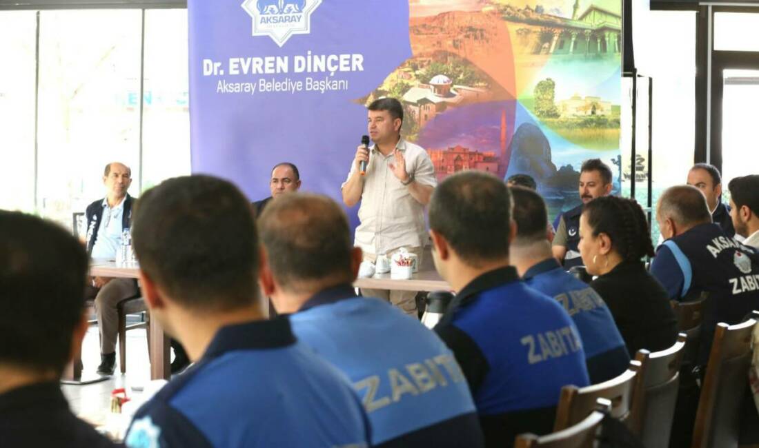 Aksaray Belediye Başkanı Dr. Evren Dinçer, kuruluşunun 199. yılını kutlayan