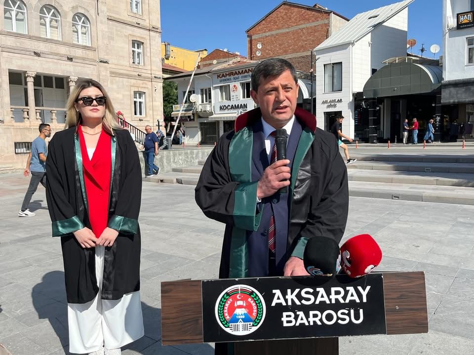 Aksaray Baro Başkanı Av. Erçin Mevlüt Düzgün, yeni adli yılın