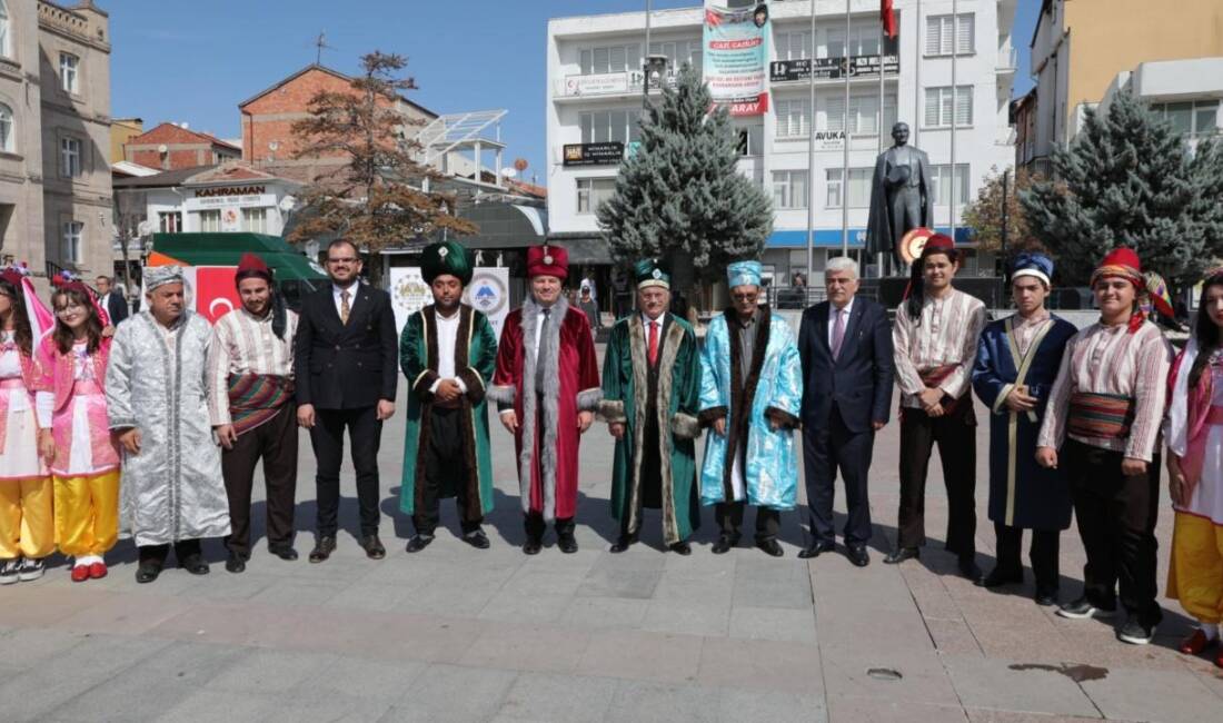 Aksaray ESOB Başkanı Doğan Ceylan, Ahilik mesajı yayımladı. 22-26 Eylül’de