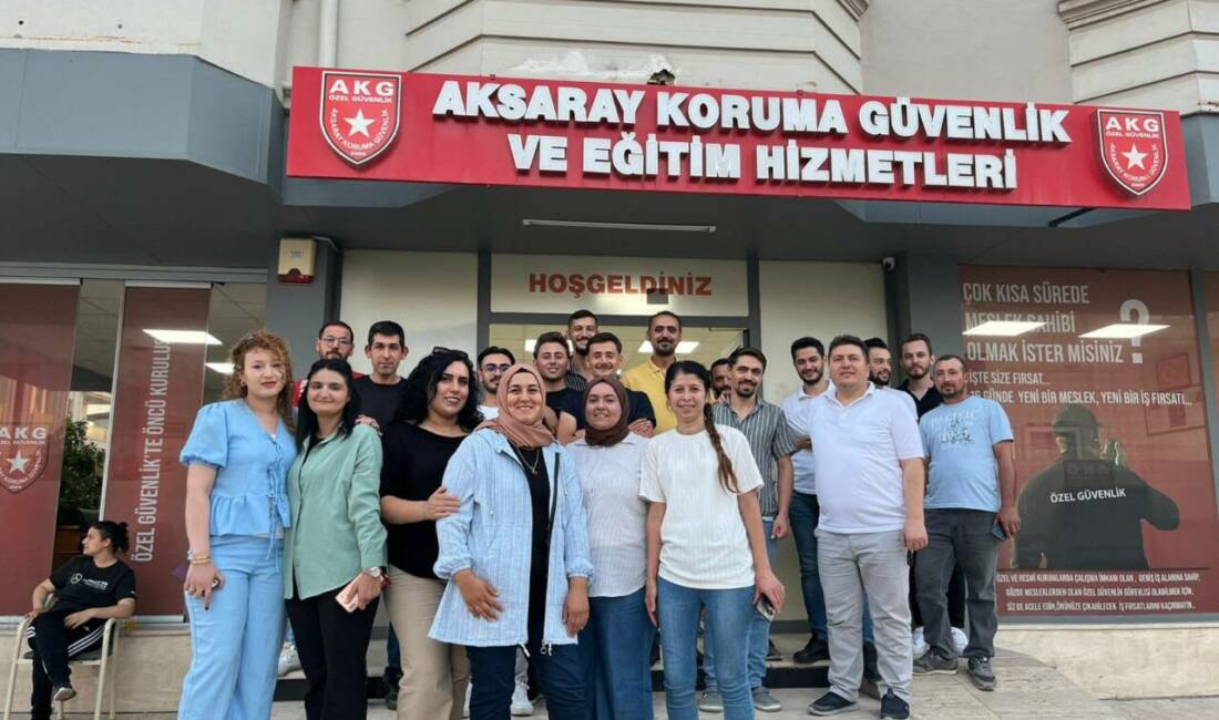 Aksaray Koruma Güvenlik ve Eğitim Hizmetleri (AKG) tarafından yetiştirilen kursiyerler