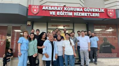Aksaray Koruma Güvenlik ve Eğitim Hizmetleri (AKG) tarafından yetiştirilen kursiyerler