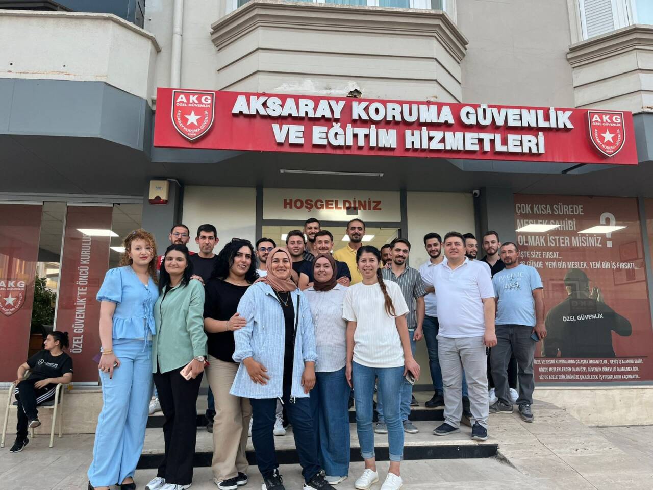 Aksaray Koruma Güvenlik ve Eğitim Hizmetleri (AKG) tarafından yetiştirilen kursiyerler