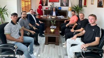 AK Parti Aksaray İl Gençlik Kolları Başkanı Hızır Oğuz ve