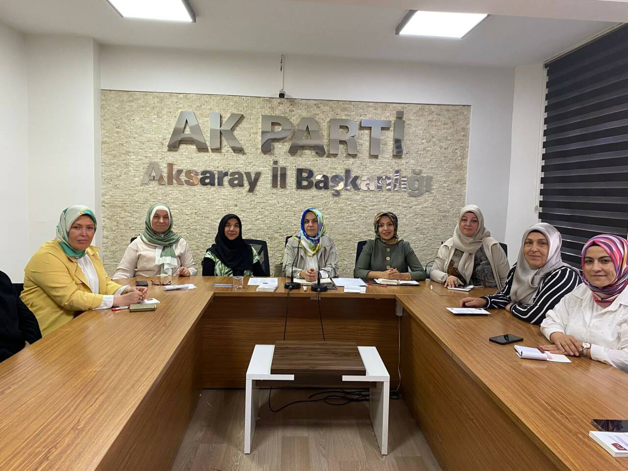 AK Parti Aksaray İl Kadın Kolları Başkanlığı tarafından düzenlenen yönetim
