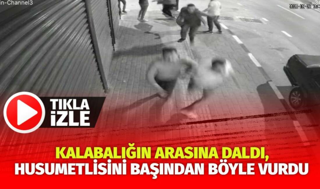 Bursa'da husumetli iki kişi arasında kavga çıktı. Kanlı biten kavgada