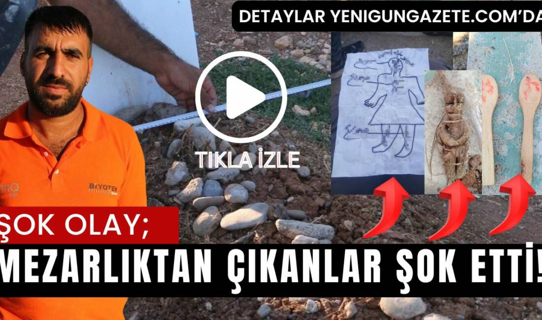 Diyarbakır'da yaşanan olayda taş yapmak için kazdığı mezarlarda gördüğüne şok