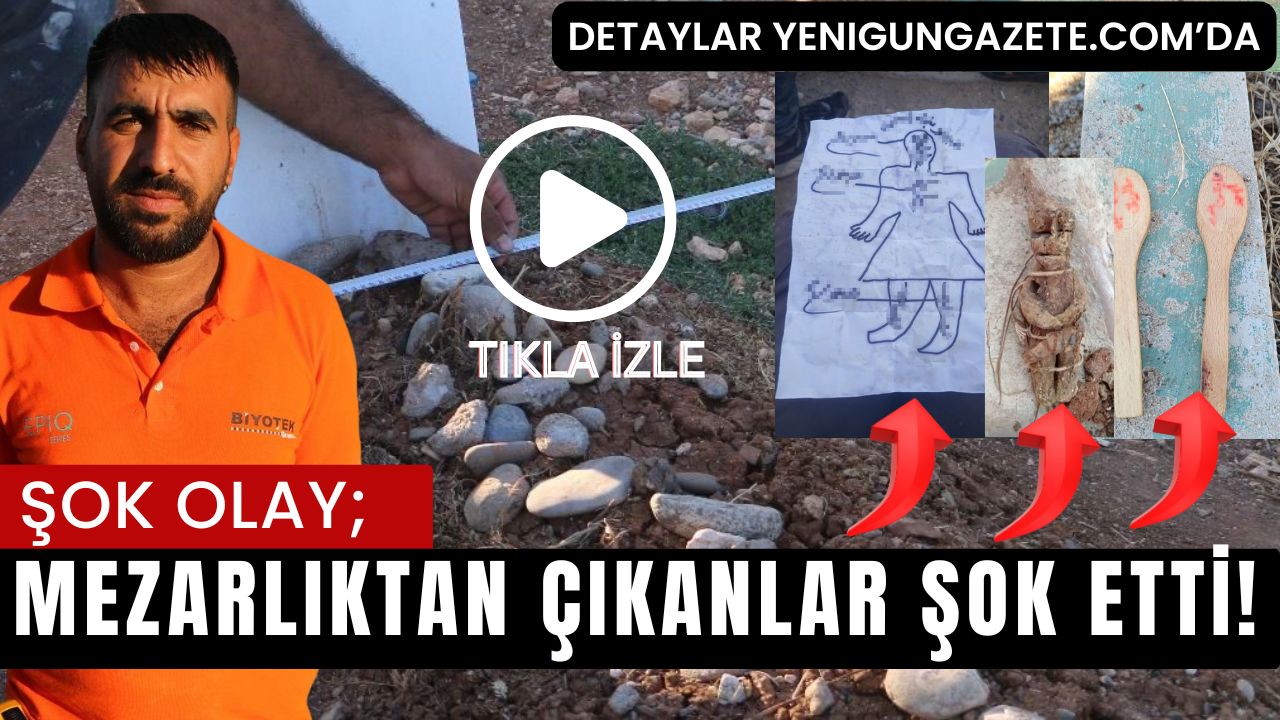 Diyarbakır'da yaşanan olayda taş yapmak için kazdığı mezarlarda gördüğüne şok
