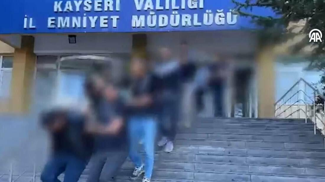 Kayseri'de İl Emniyet Müdürlüğü tarafından düzenlenen yasa dışı bahis operasyonunda