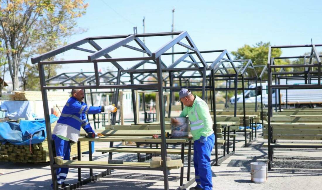 Aksaray Belediyesi, şehirdeki park ve bahçelerin daha estetik ve kullanışlı