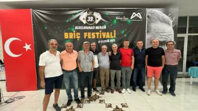Mersin’de gerçekleştirilen 39. Uluslararası Briç Festivali, hem ulusal hem de