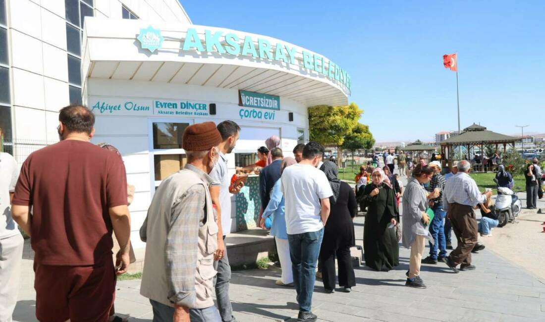 Aksaray Belediyesi, toplumsal dayanışmayı ve paylaşmayı somut adımlarla göstermeye devam