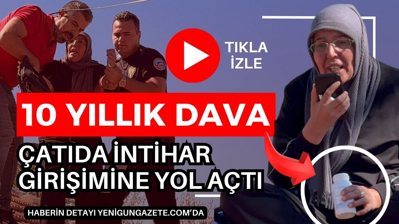 Aksaray’da miras meselesi yüzünden bunalıma giren yaşlı kadın çatı katına