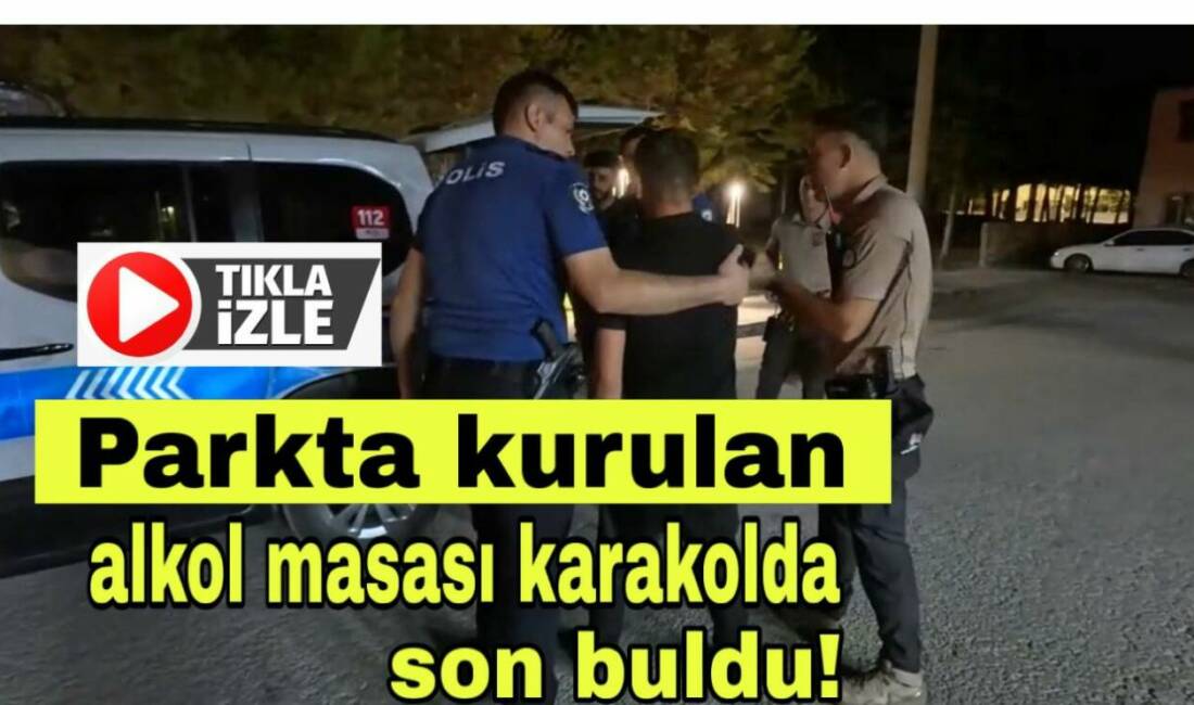 Polis ve bekçilerin uyarısına direnen 2 genç, uzun süren gerginliğin