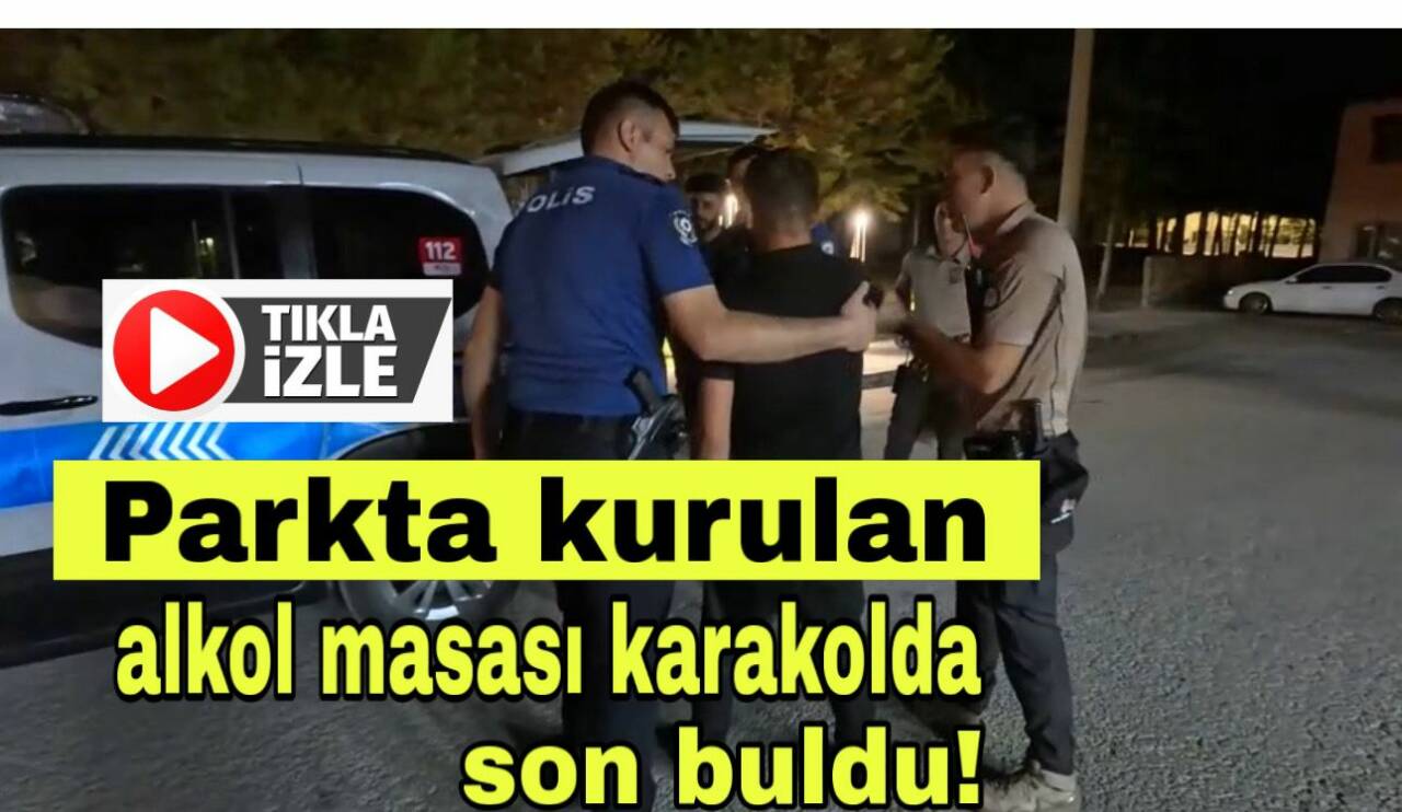 Polis ve bekçilerin uyarısına direnen 2 genç, uzun süren gerginliğin