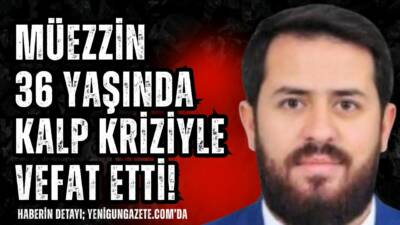 Aksaray Üniversitesi Kampüs Camii Müezzin Kayyımı Mustafa Karmaz, beyin tümörü