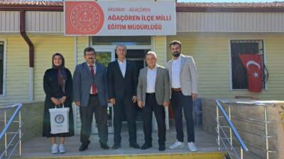 Eğitim-Bir-Sen Aksaray Şube Başkanı Murat Görmez ve beraberindeki heyet, 2025