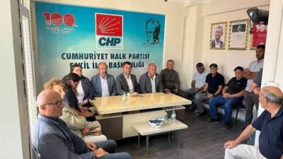 Cumhuriyet Halk Partisi Aksaray İl Başkanlığı, kongre süreçlerini tamamlayan Eskil,