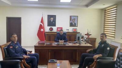 Eskil Kaymakamı Harun Uzar başkanlığında, ilçede huzur ve güven ortamının