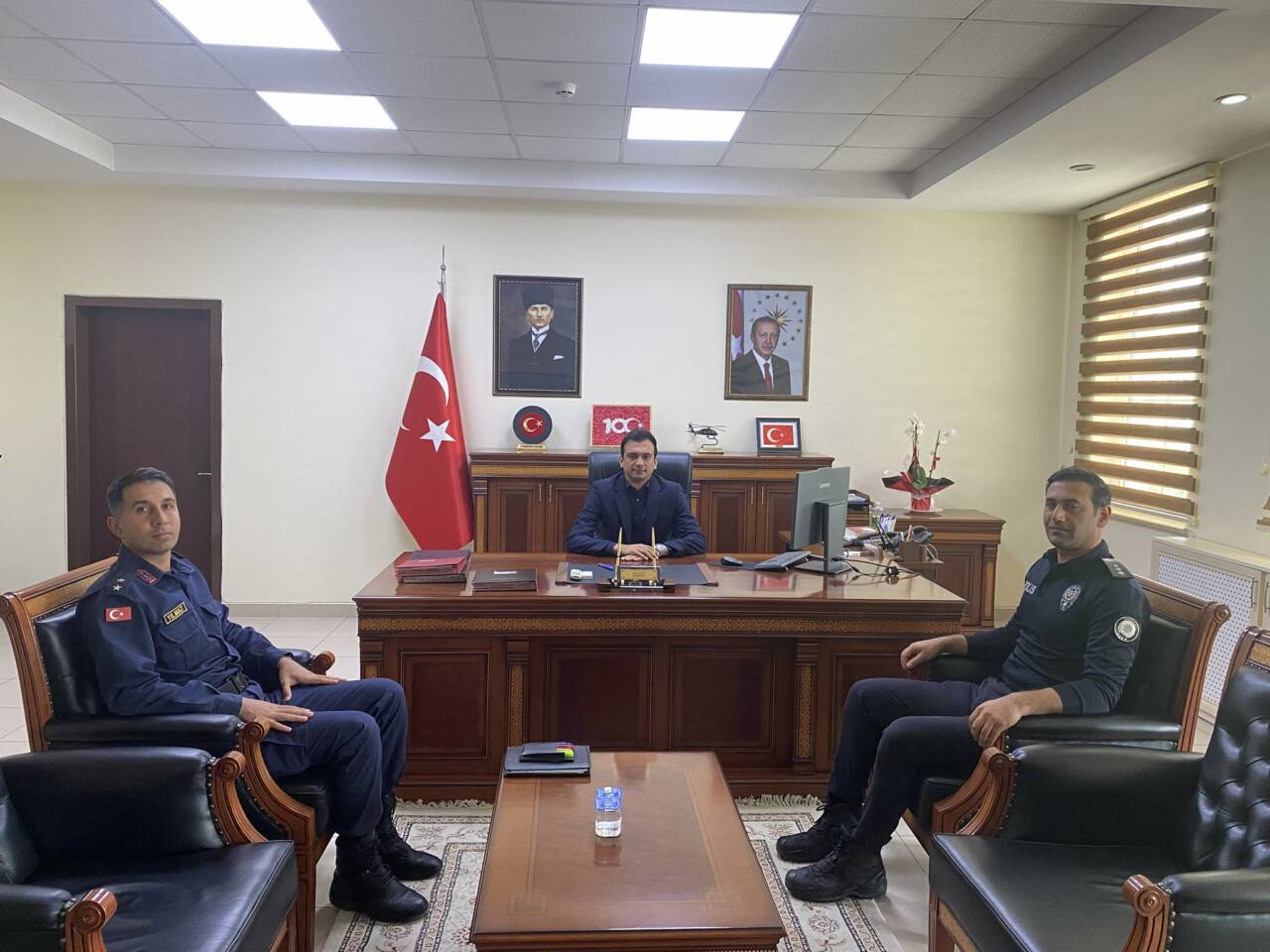 Eskil Kaymakamı Harun Uzar başkanlığında, ilçede huzur ve güven ortamının
