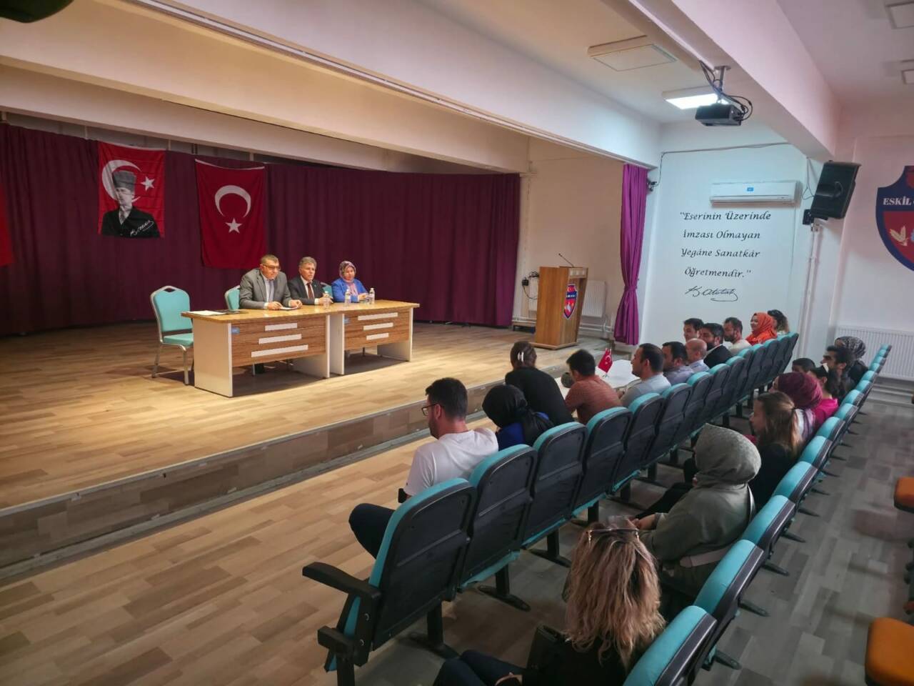 Eskil İlçe Milli Eğitim Müdürlüğü tarafından yeni eğitim öğretim yılı