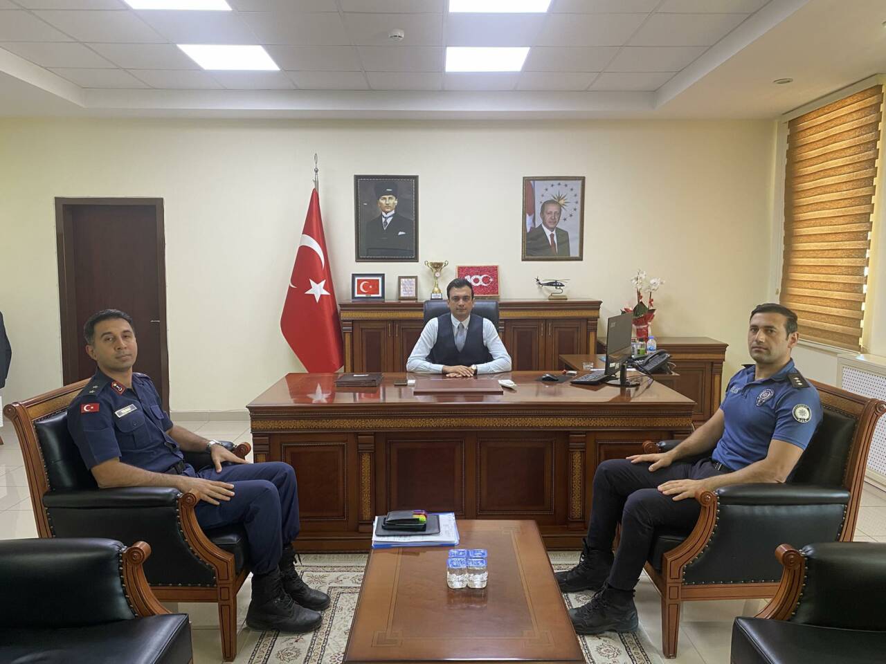 Eskil Kaymakamı Harun Uzar, ilçede düzenlenen İlçe Asayiş ve Güvenlik