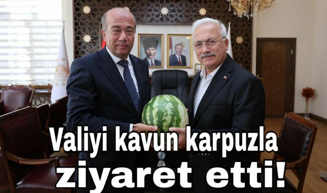 Yenikent Belediye Başkanı Ali Altınsoy, Aksaray Valisi Mehmet Ali Kumbuzoğlu’nu