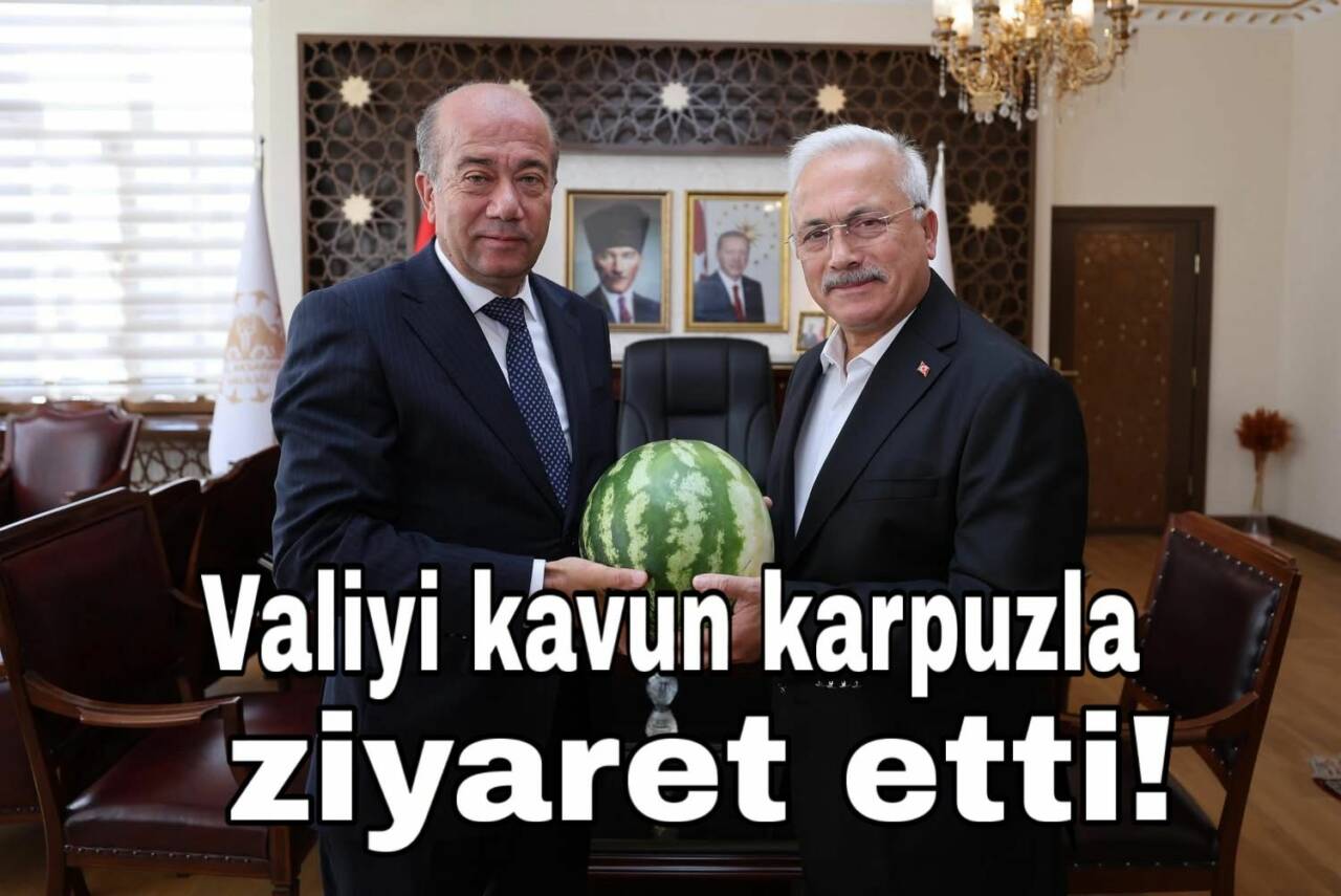 Yenikent Belediye Başkanı Ali Altınsoy, Aksaray Valisi Mehmet Ali Kumbuzoğlu’nu
