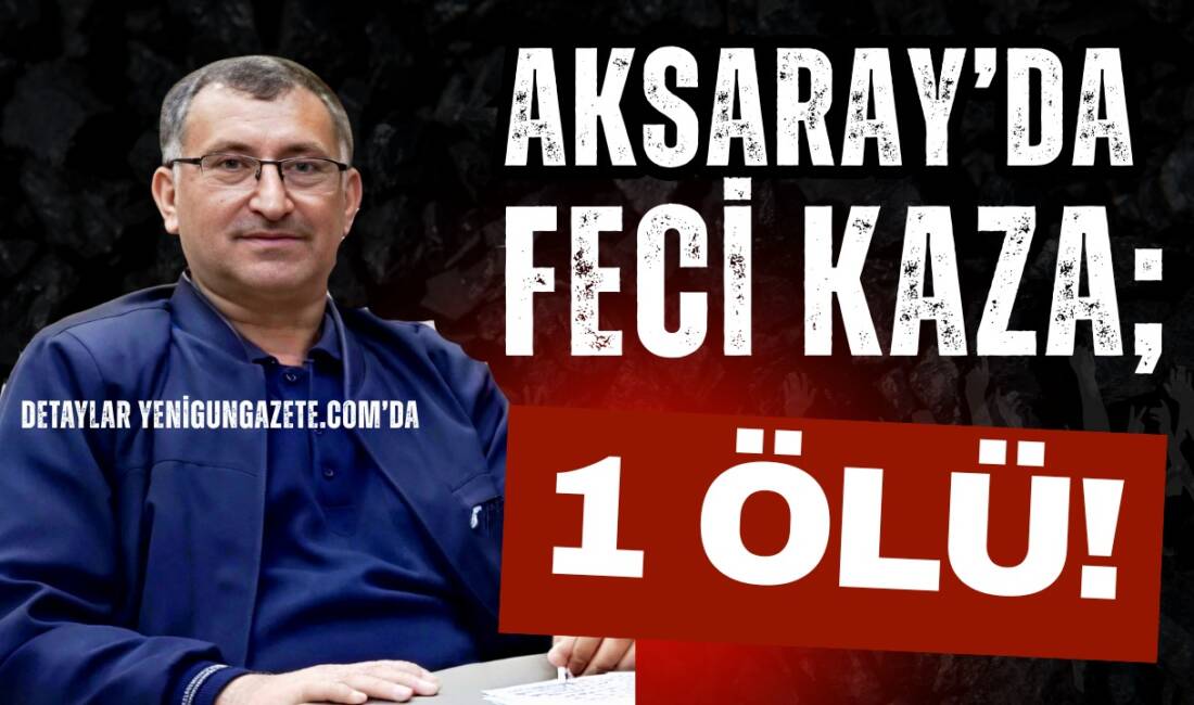 Aksaray’da kontrolden çıkan kamyon şarampole devrildi. Kazada ağır yaralanan sürücü,