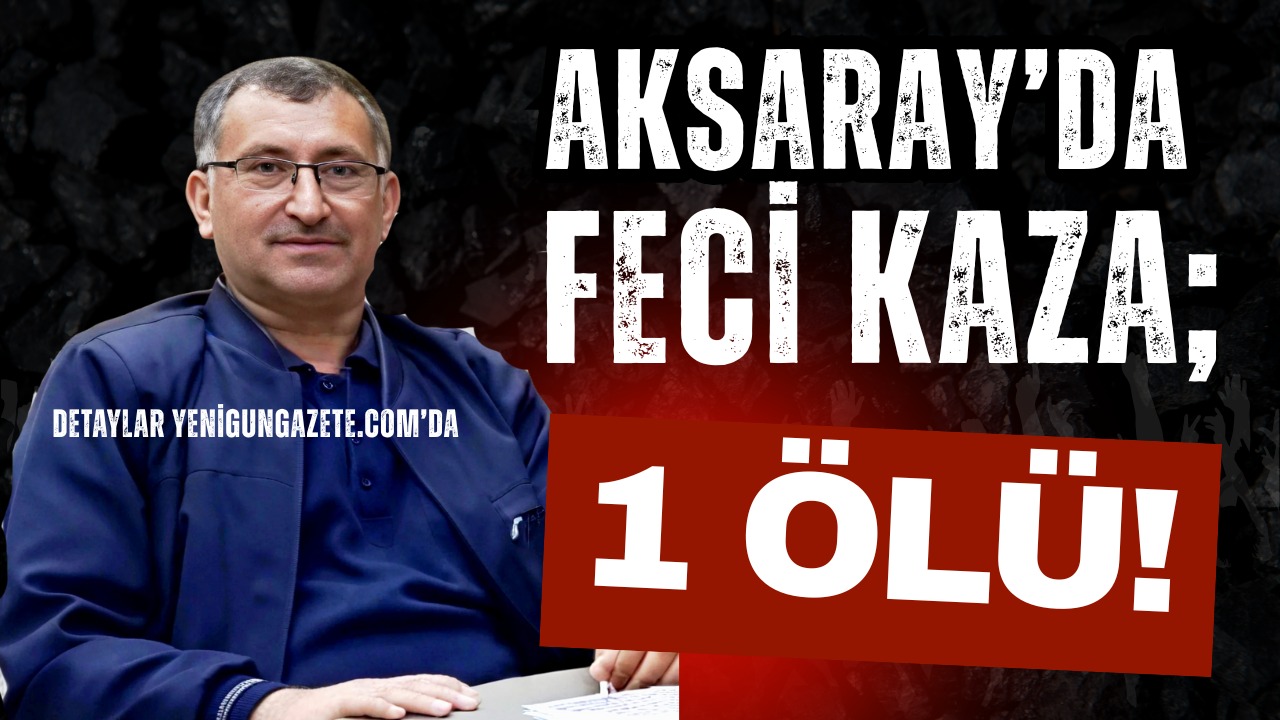 Aksaray’da kontrolden çıkan kamyon şarampole devrildi. Kazada ağır yaralanan sürücü,