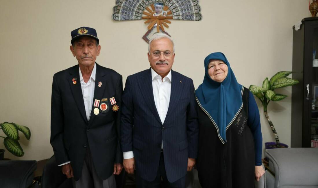 19 Eylül Gaziler Günü’nde Aksaray Valisi Mehmet Ali Kumbuzoğlu, gaziler