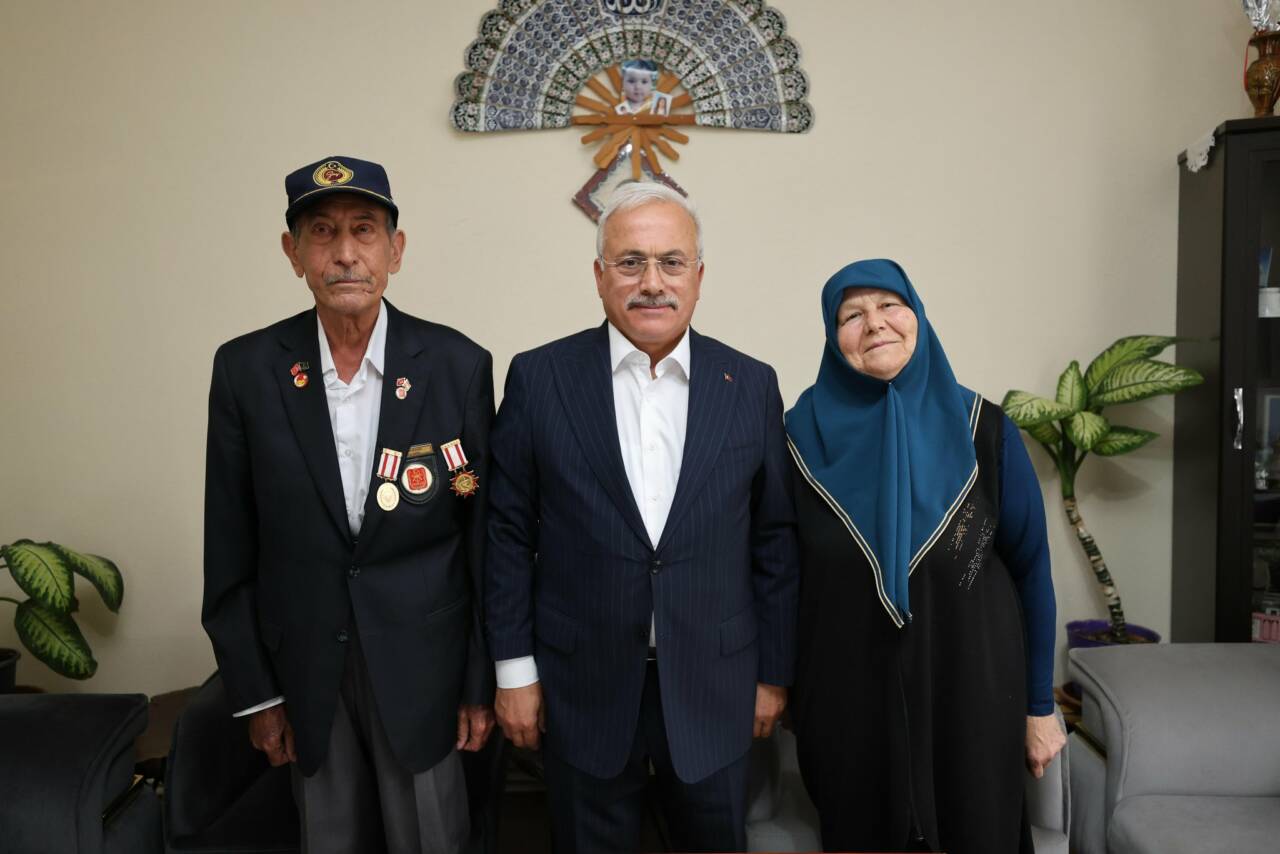 19 Eylül Gaziler Günü’nde Aksaray Valisi Mehmet Ali Kumbuzoğlu, gaziler