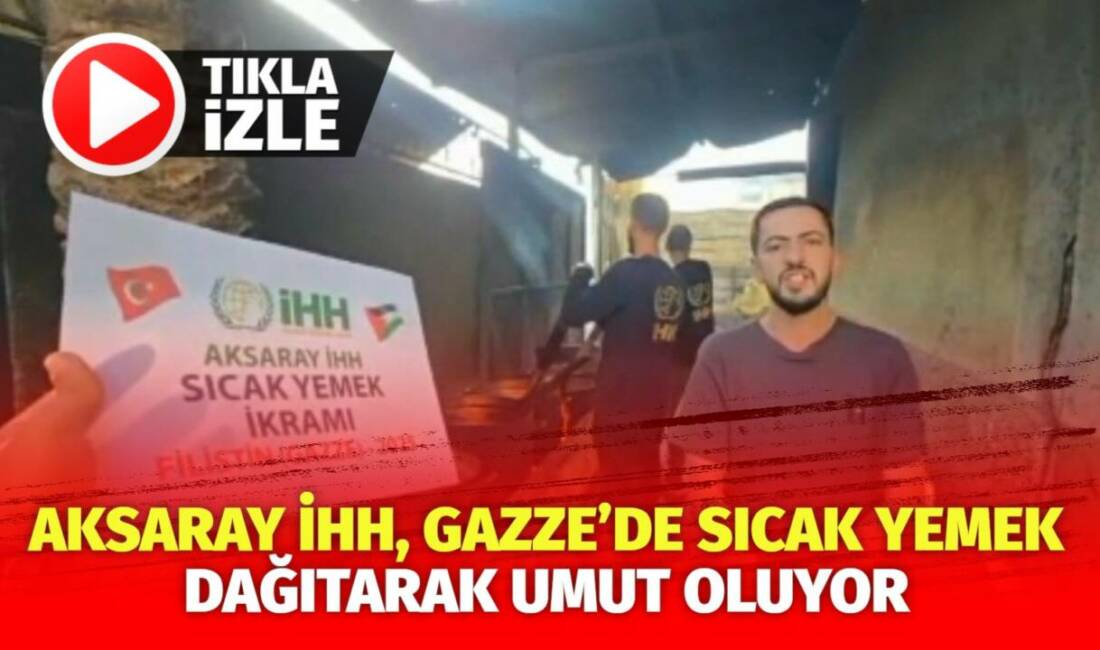 Gazze’de yaşanan insani krizin derinleşmesiyle birlikte ihtiyaç sahiplerinin yanında olmaya