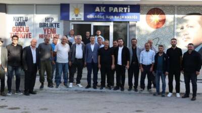 AK Parti Aksaray İl Başkanı Hamza Aktürk'ün katılımlarıyla, AK Parti