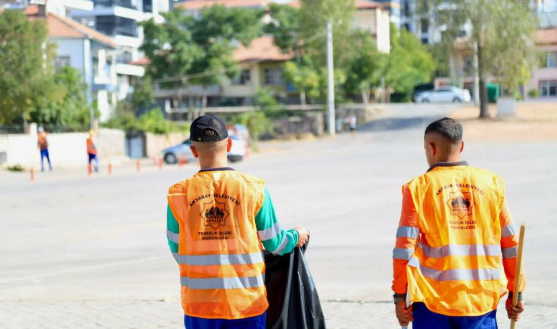 Aksaray Belediyesi, çevre bilincini artırmak ve kentte daha yaşanabilir bir