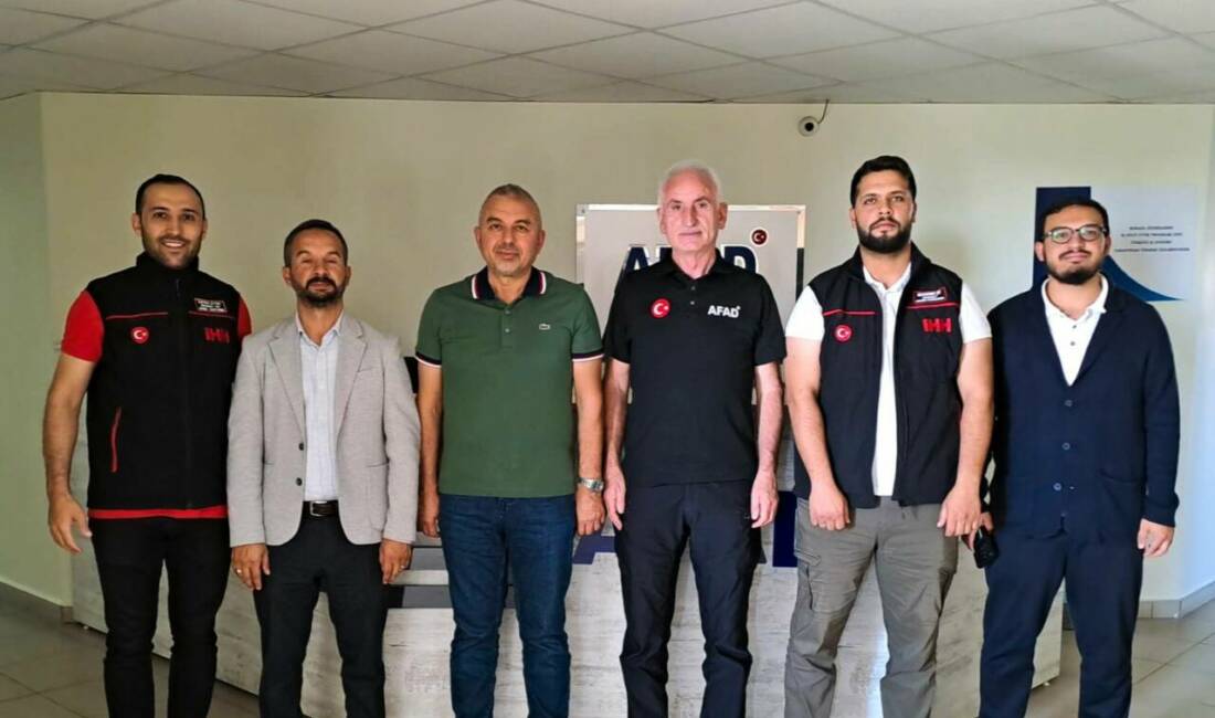 Aksaray İHH heyeti, yeni göreve başlayan İl Afet ve Acil