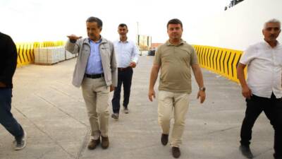 Aksaray Belediye Başkanı Dr. Evren Dinçer, Aksaray Milletvekili Cengiz Aydoğdu