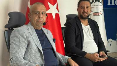 Aksaray Müteahhitler Birliği Başkanı Fatih Güneş ve ATSO Başkan Yardımcısı