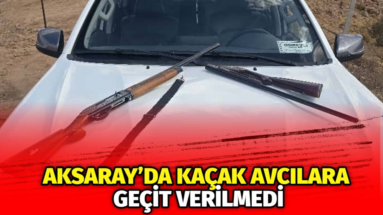 Aksaray Doğa Koruma ve Milli Parklar Şube Müdürlüğü, av koruma