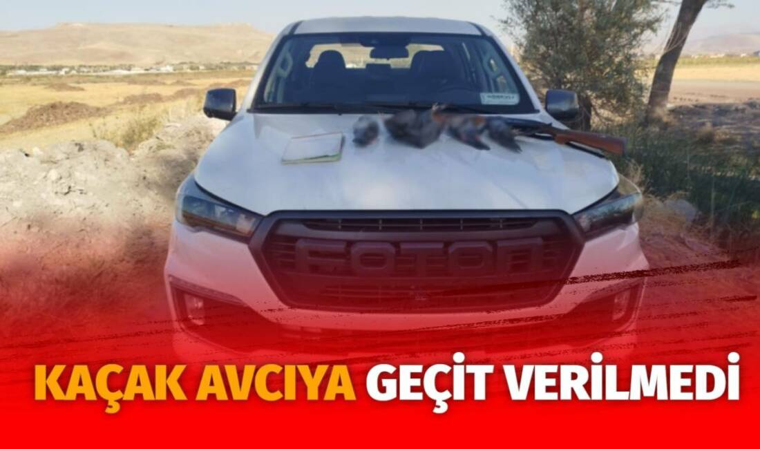 Aksaray’da kaçak avcılıkla mücadele çalışmaları aralıksız devam ediyor. Doğa Koruma