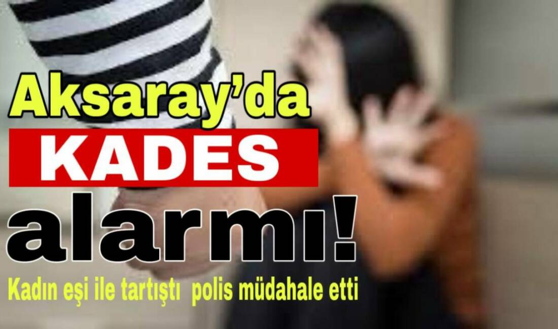 Ereğli Kapı Mahallesi’nde eşiyle tartışan kadın KADES uygulamasından yardım istedi.