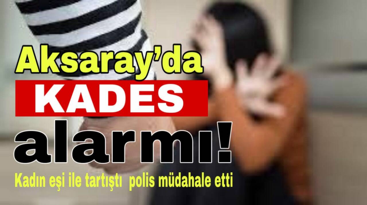 Ereğli Kapı Mahallesi’nde eşiyle tartışan kadın KADES uygulamasından yardım istedi.