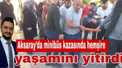 Minibüs ile motosikletin çarpıştığı kazada ağır yaralanan hemşire Yasin Özdemir,