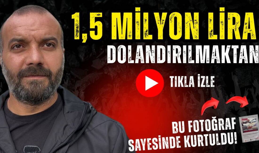 1,5 milyon lira dolandırılmaktan bu fotoğraf sayesinde kurtuldu! Aracını internet üzerinden satışa çıkaran bir vatandaş, kendisini "doktor" olarak